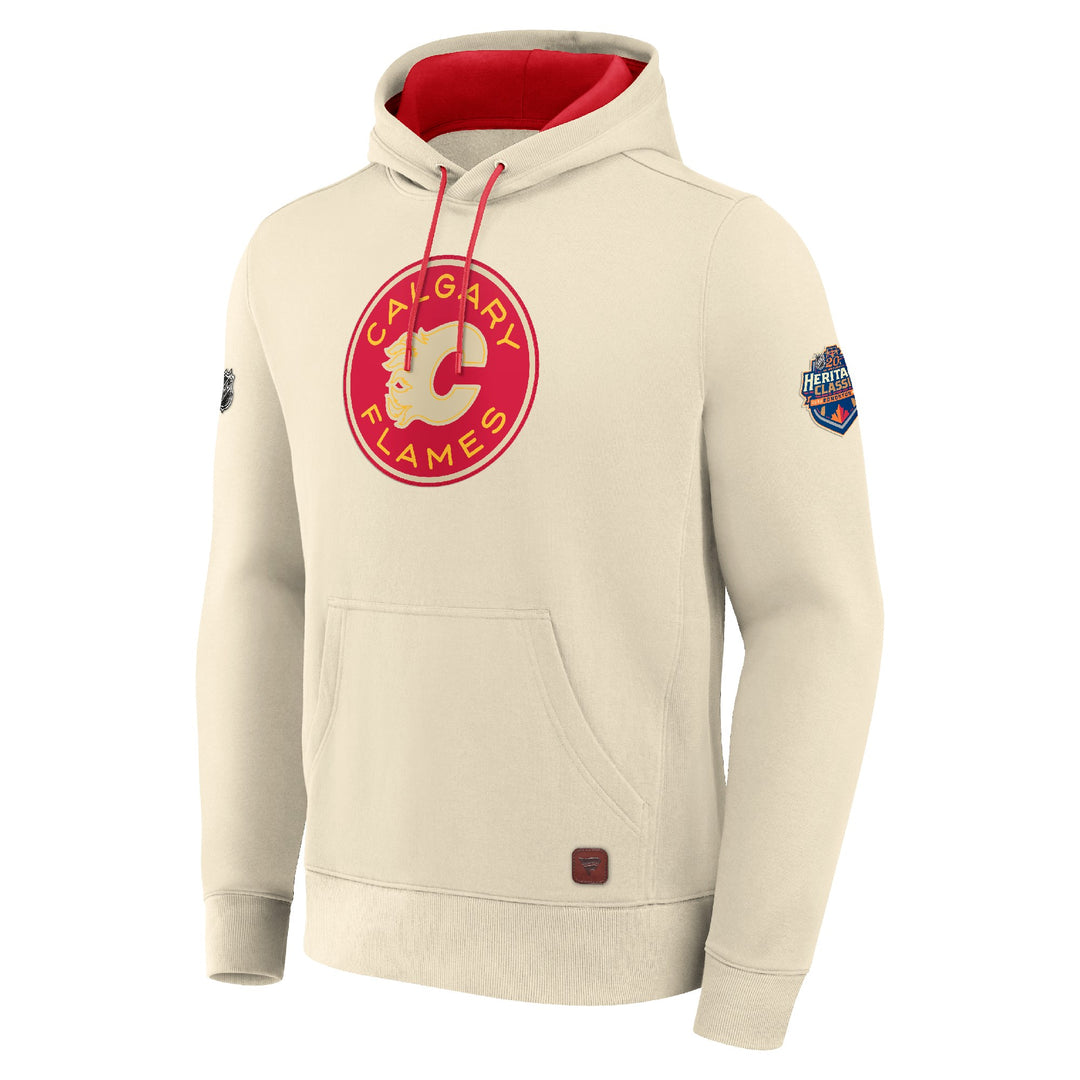 Calgary Flames Fanatics Branded 2023 NHL Heritage Classic Wordmark T Shirt  - Limotees