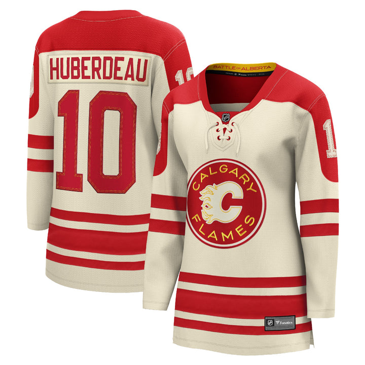 Flames Ladies Huberdeau HC 23 Breakaway Jersey