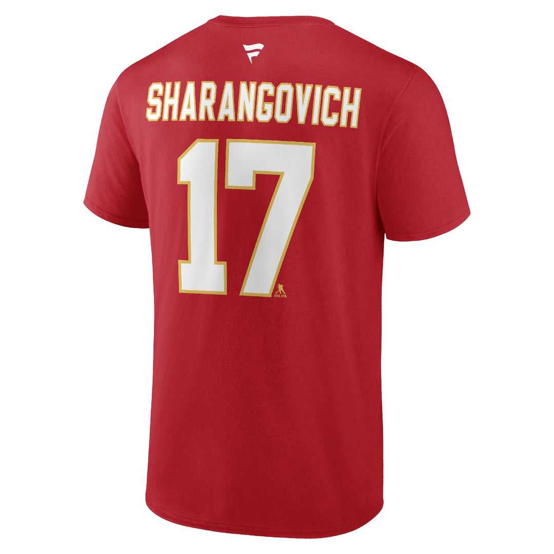 Flames Fanatics Retro Sharangovich Player T-Shirt