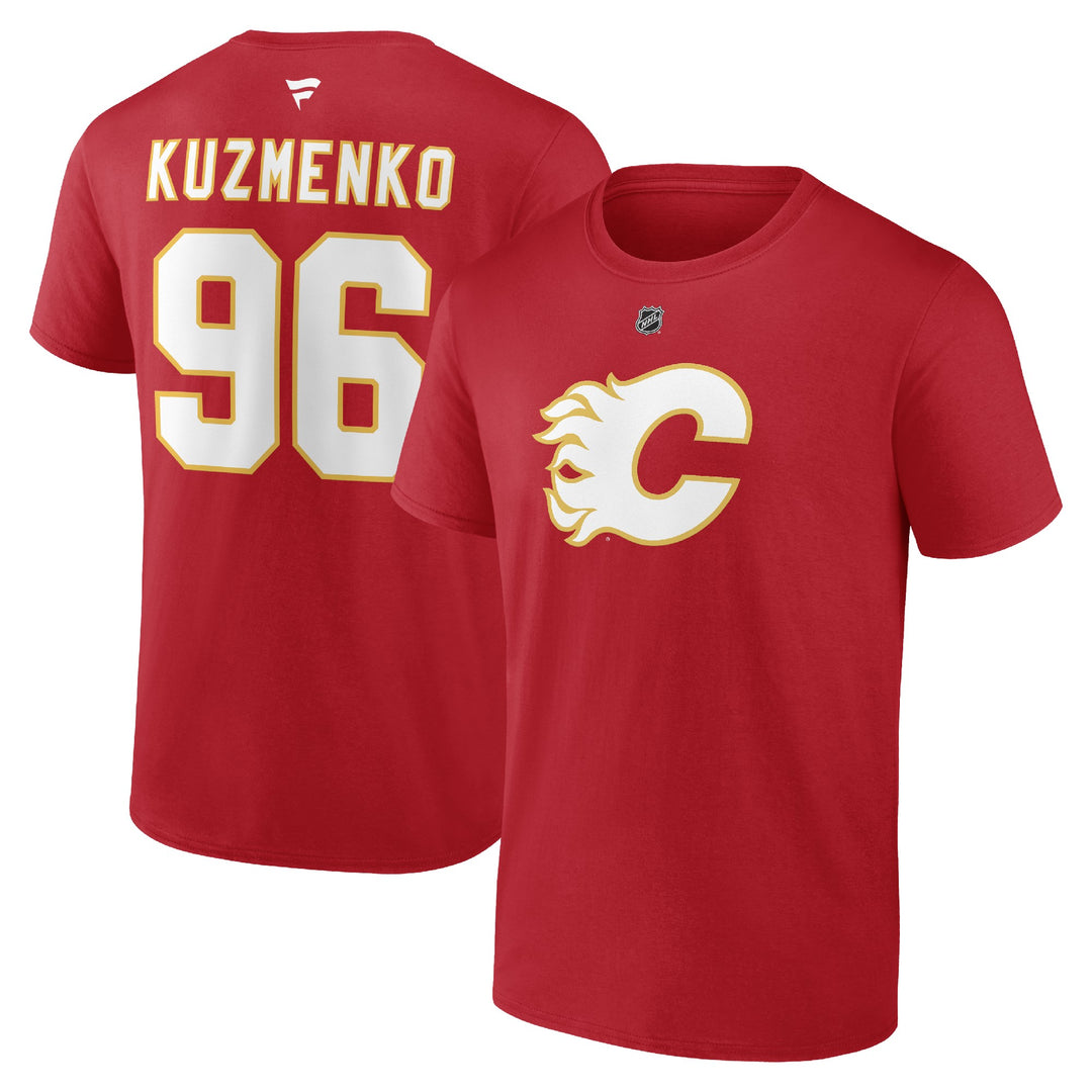 Flames Fanatics Retro Kuzmenko Player T-Shirt