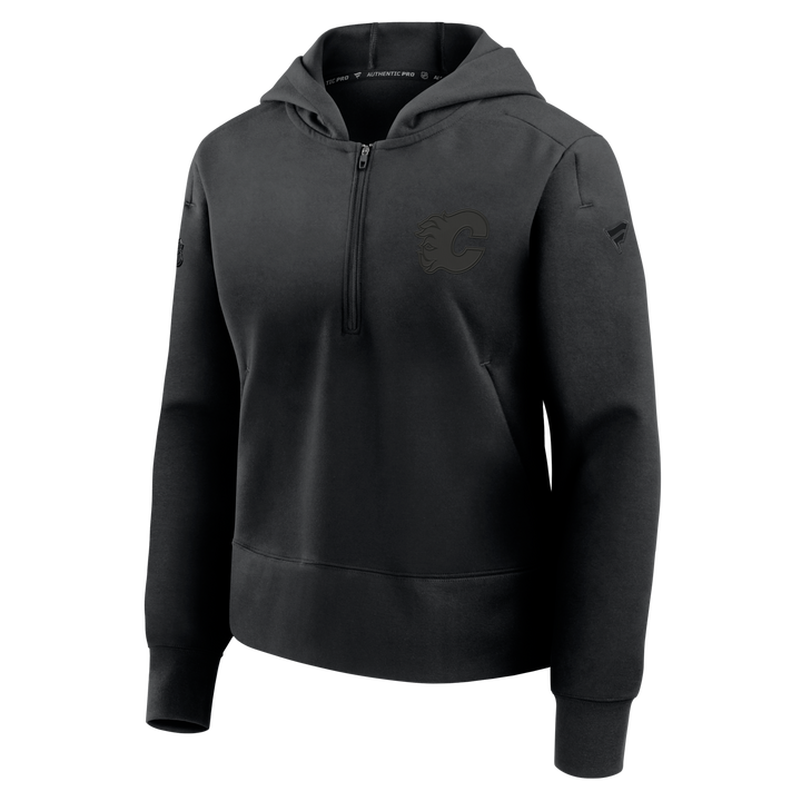 Flames Ladies Fanatics AP25 Road 1/4 Zip Hood
