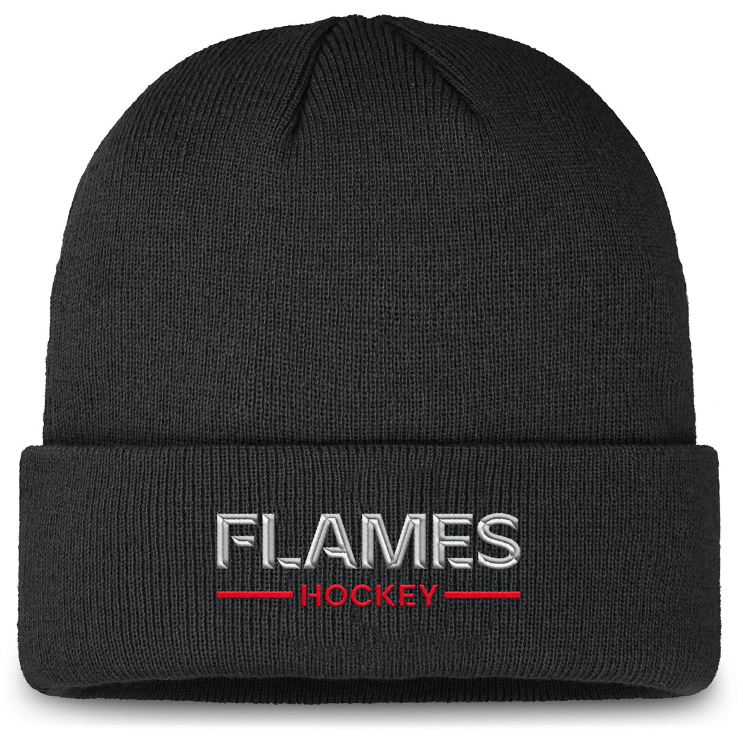 Flames Fanatics AP25 Rink 4 Cuffed Beanie Knit