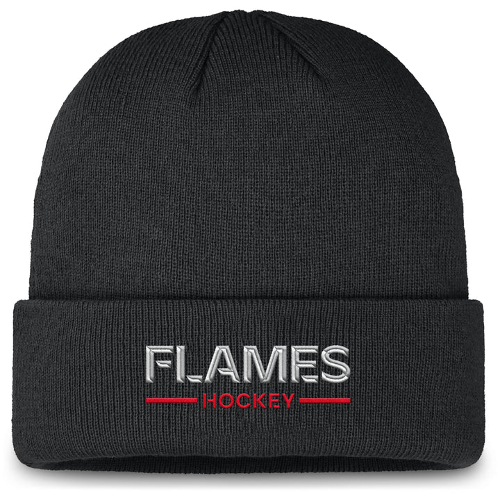 Flames Fanatics AP25 Rink 4 Cuffed Beanie Knit