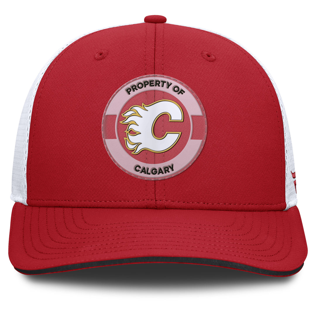 Flames Fanatics AP25 Rink 7 Circle Logo Adj Cap