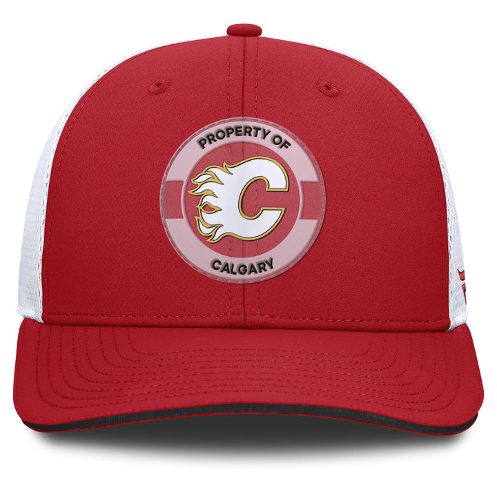 Flames Fanatics AP25 Rink 7 Circle Logo Adj Cap