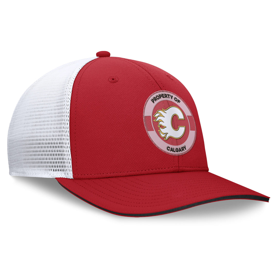 Flames Fanatics AP25 Rink 7 Circle Logo Adj Cap