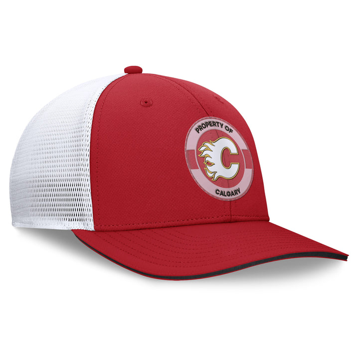 Flames Fanatics AP25 Rink 7 Circle Logo Adj Cap
