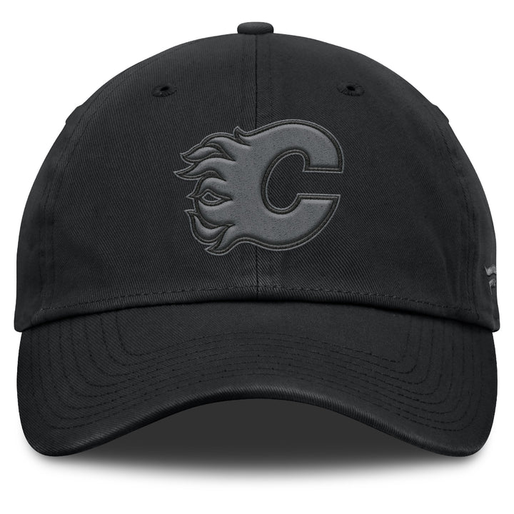 Flames Fanatics Cotton Unstructured Black Cap