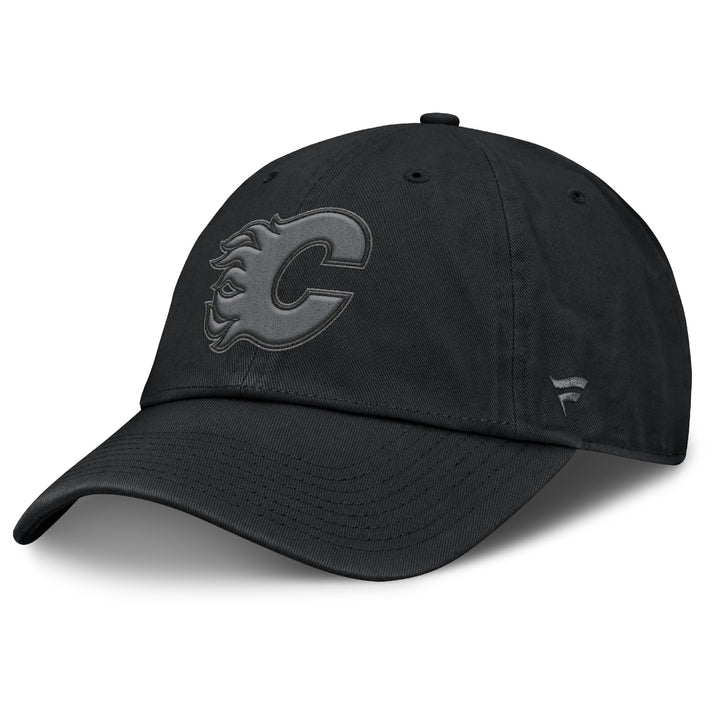 Flames Fanatics Cotton Unstructured Black Cap