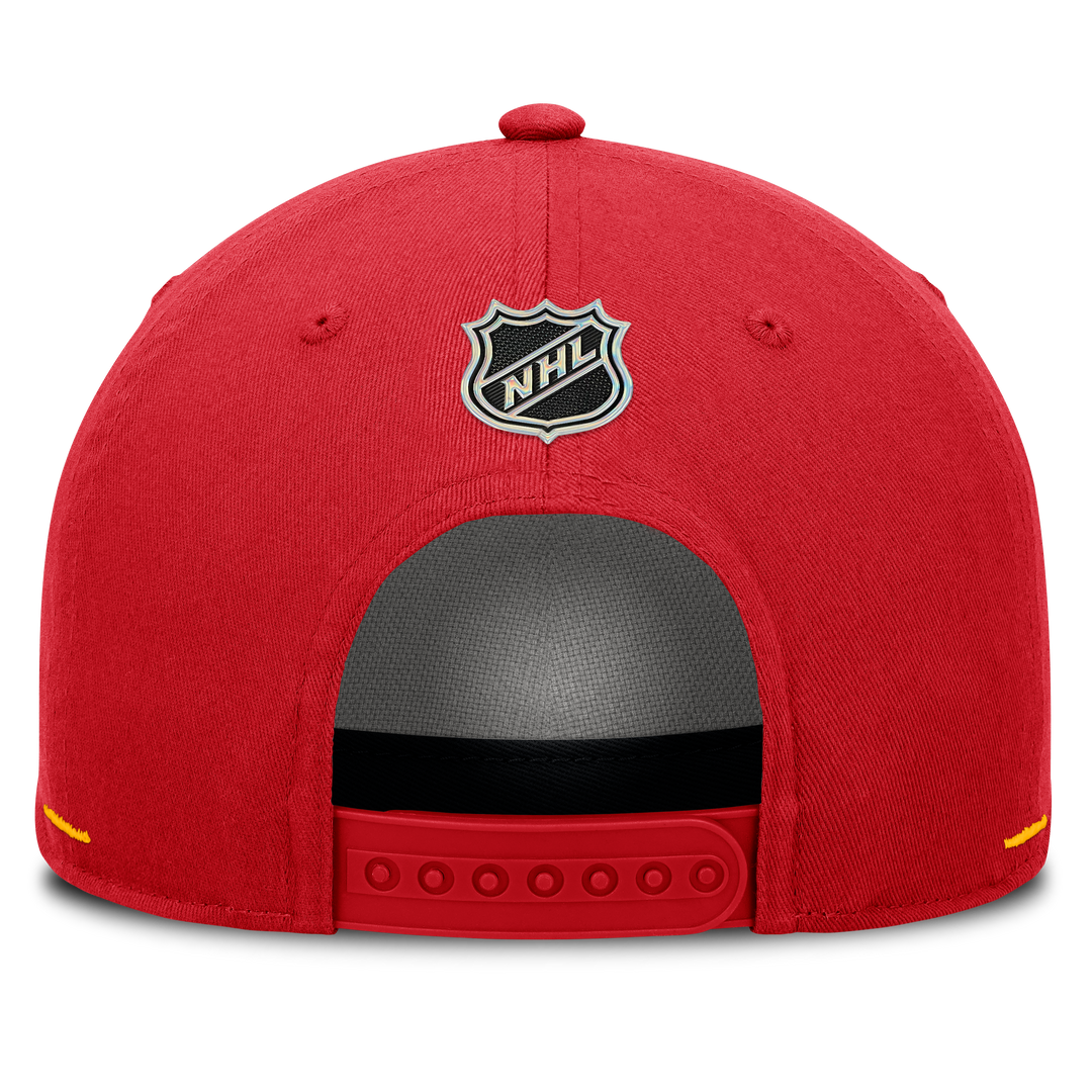 Flames Fanatics Alt 2 Poly Spandex Struc Adj Aframe Cap