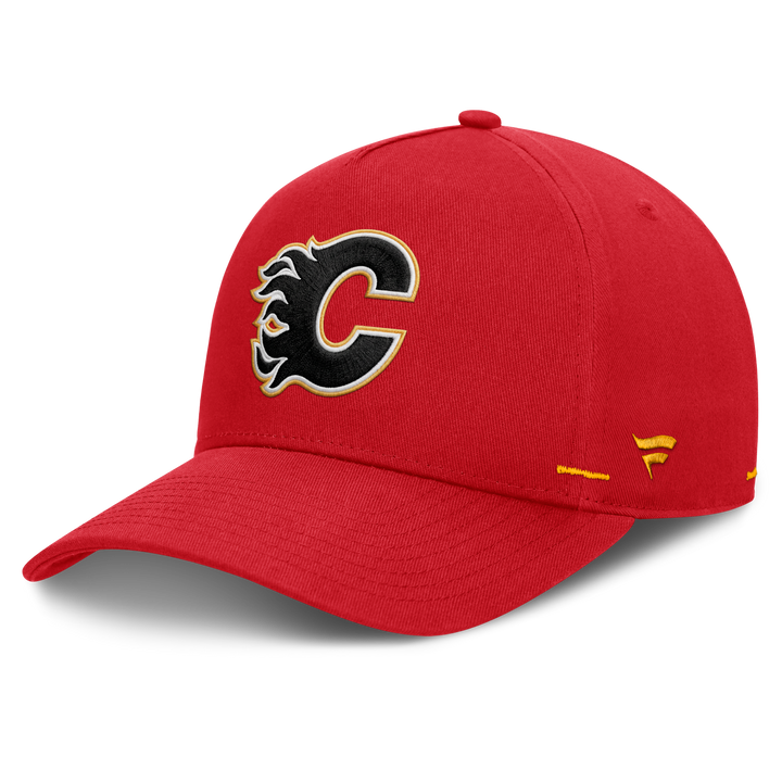 Flames Fanatics Alt 2 Poly Spandex Struc Adj Aframe Cap