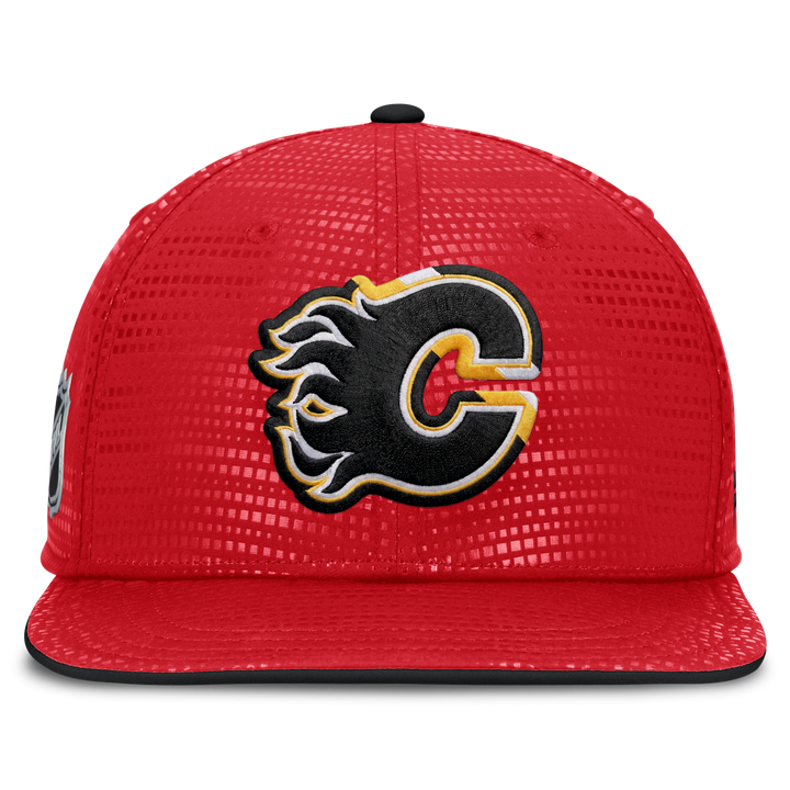 Flames Fanatics Alt 2 Poly Spandex Snapback Cap