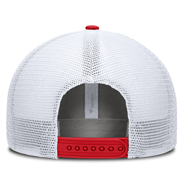 Flames Fan Reveal Logo Cotton Unstr Adj Cap