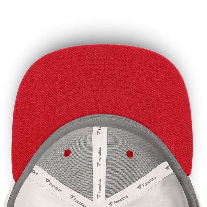 Flames Fan Lodge Logo Adj Flatbrim Cap