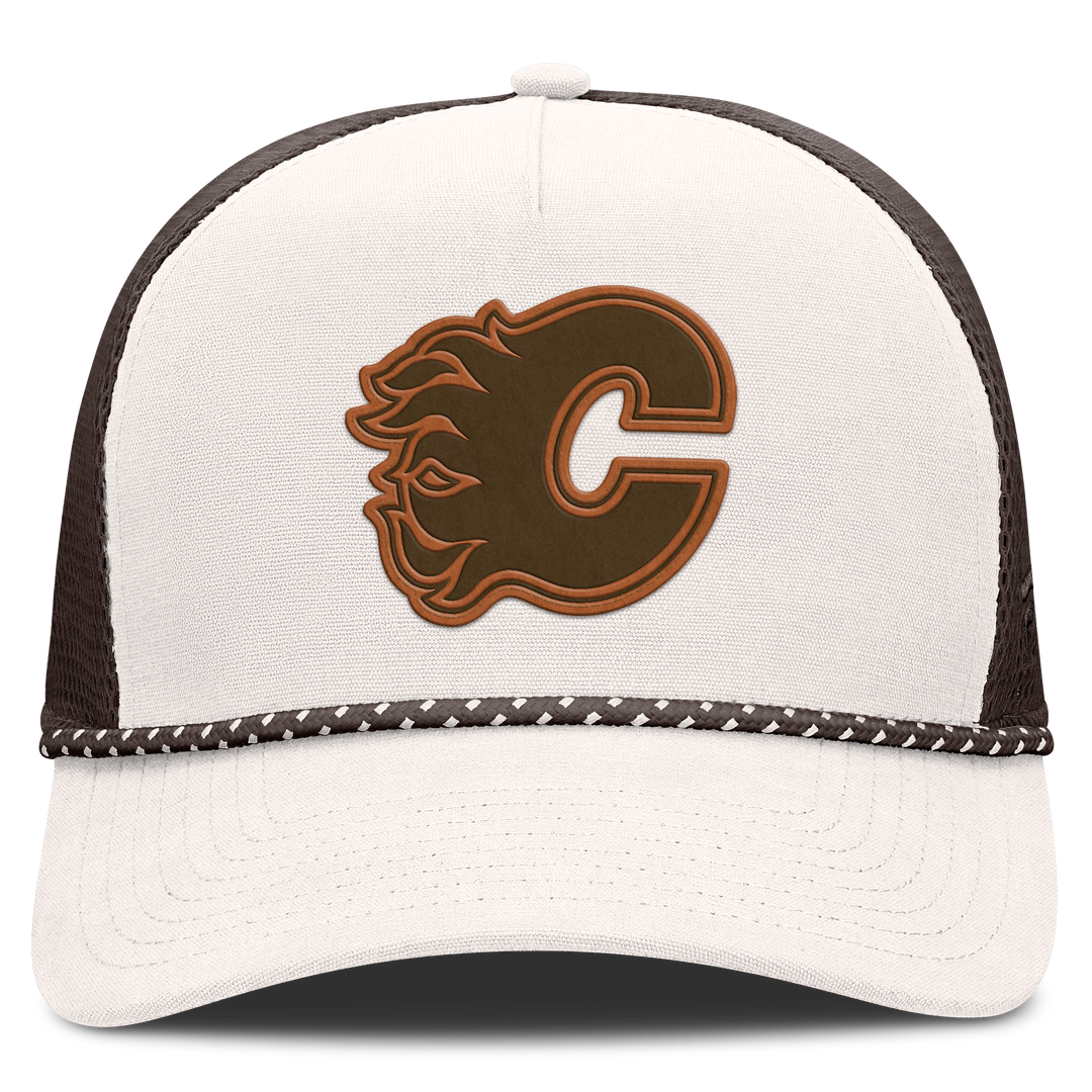 Flames Fan Bronco Str Adj AF Meshback Cap