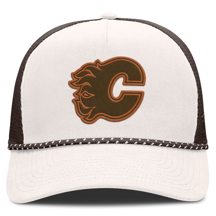 Flames Fan Bronco Str Adj AF Meshback Cap
