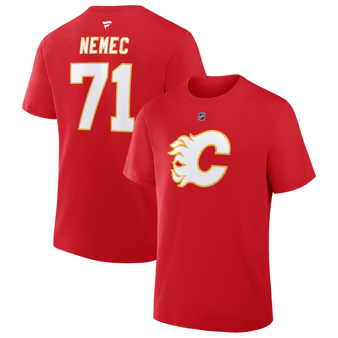 Flames Fanatics Home Nemec Player T
