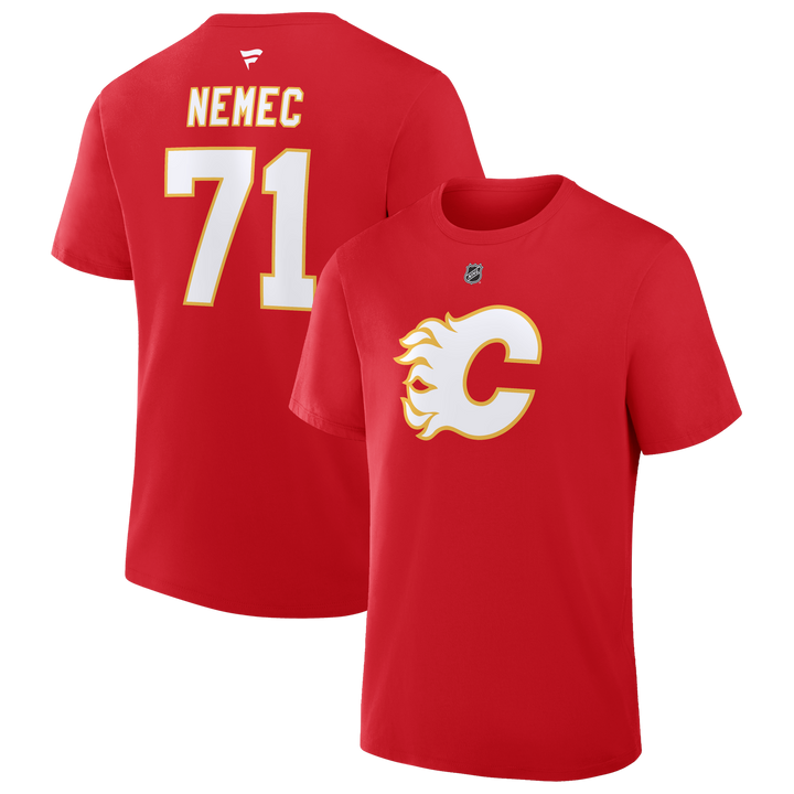 Flames Fanatics Home Nemec Player T
