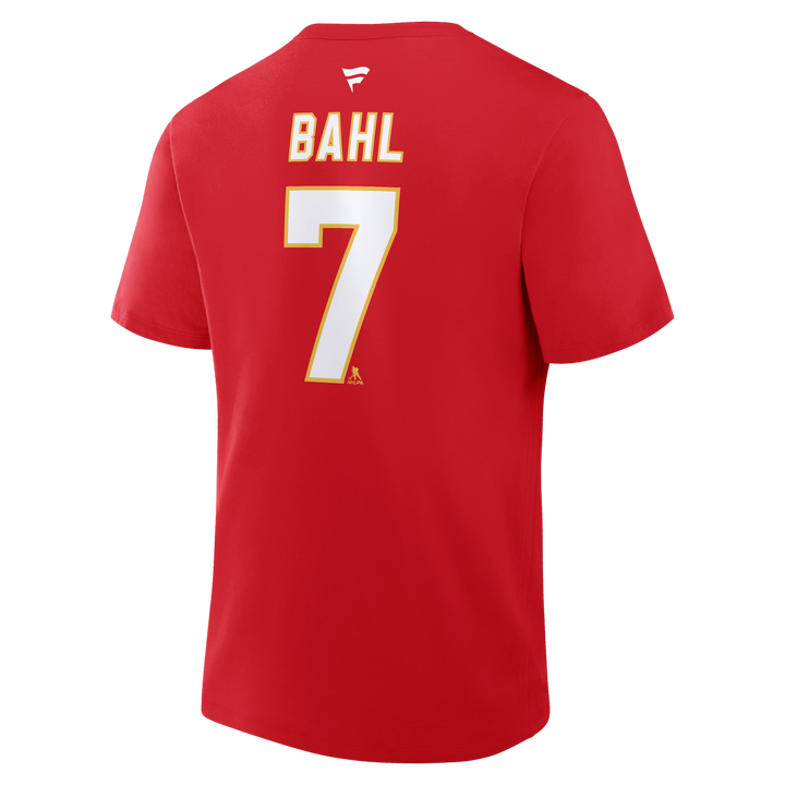 Flames Fanatics Home Bahl Player T
