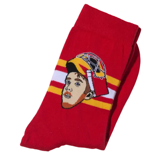 Flames Dustin Wolf Socks