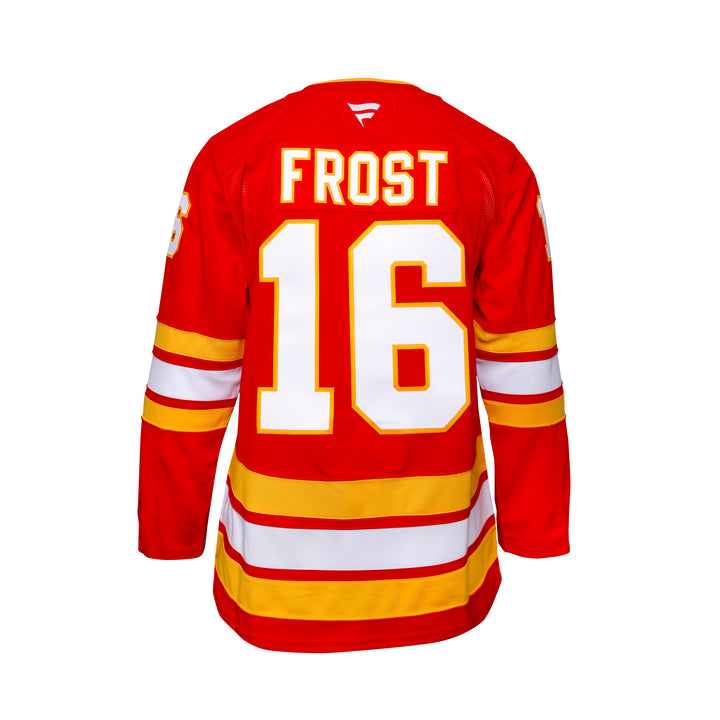 Flames Fanatics Frost Home Jersey