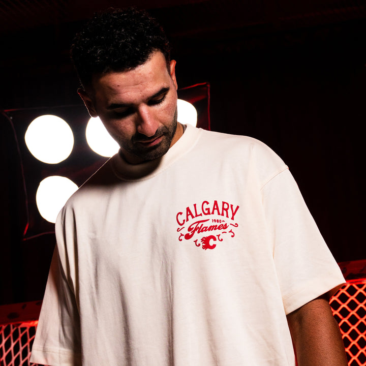 Flames Cowtown Organic Oversized T