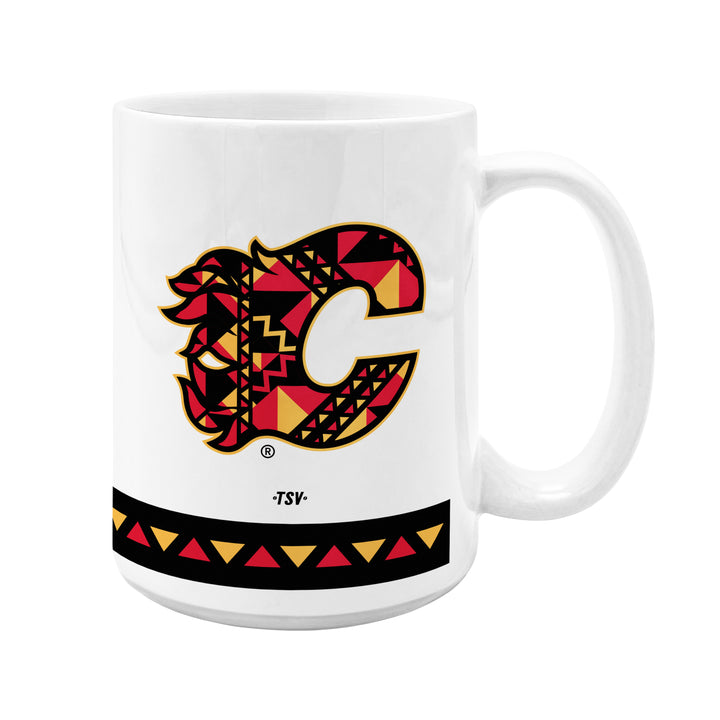 Flames Black History Coffee Mug