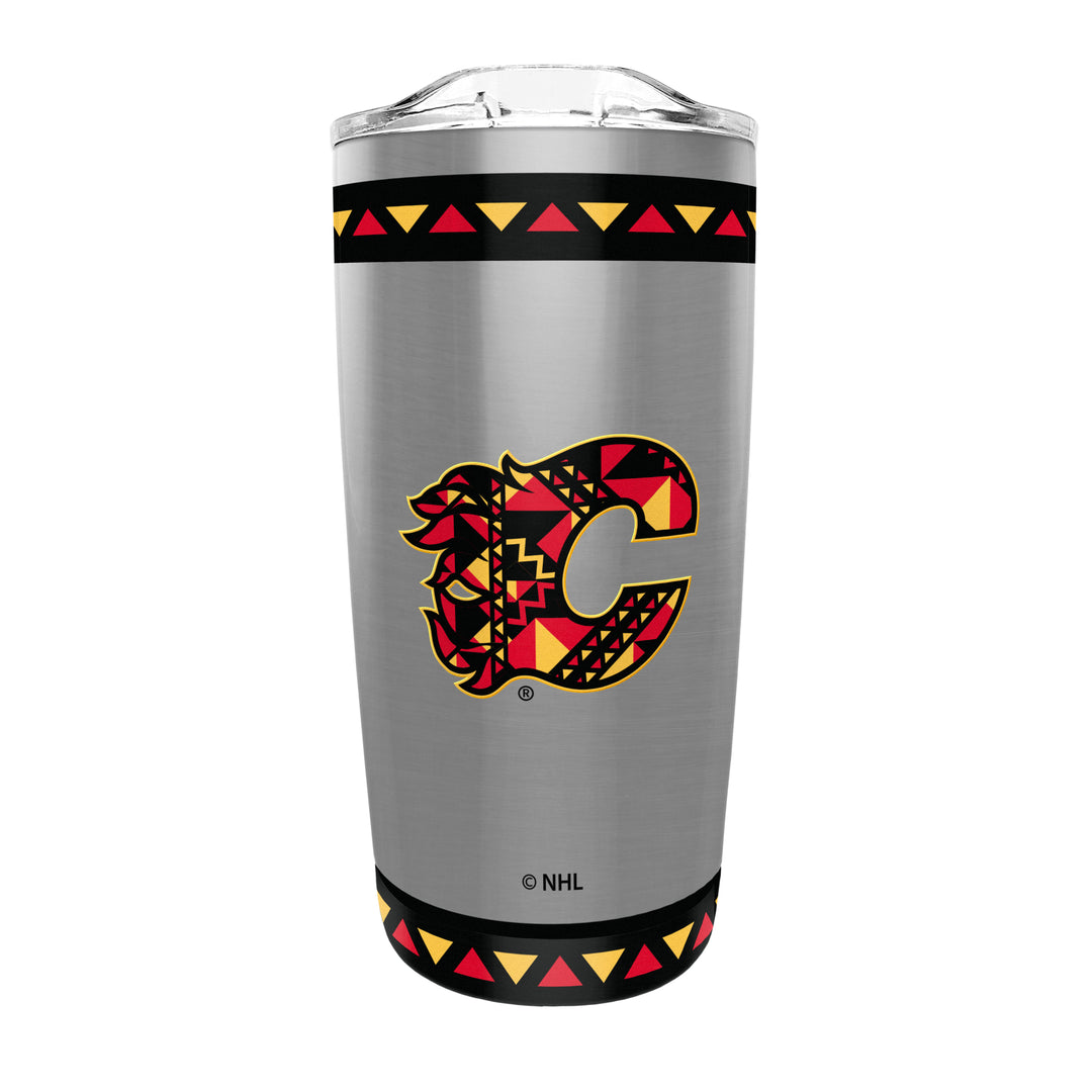 Flames Black History Stainless Tumbler