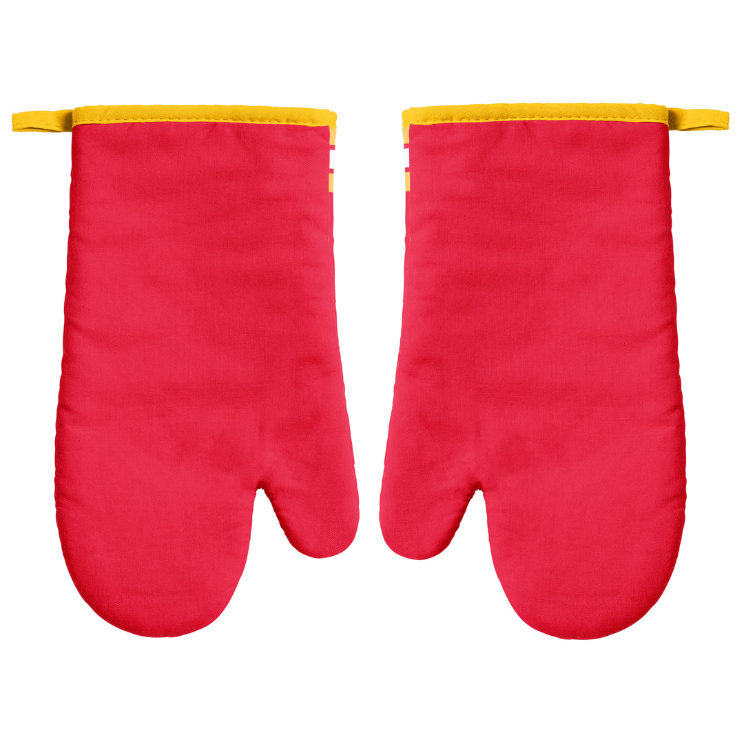 Flames Oven Mitt Set