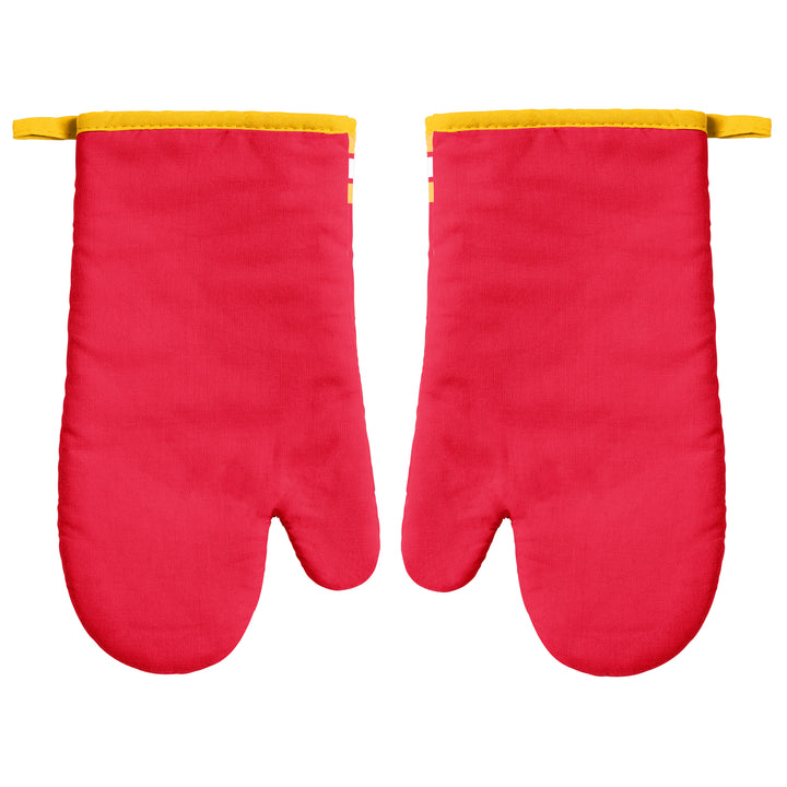 Flames Oven Mitt Set