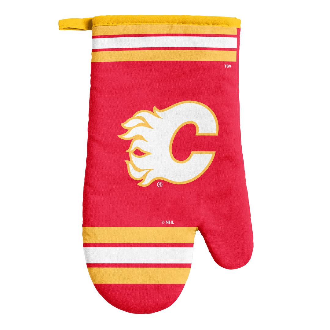 Flames Oven Mitt Set