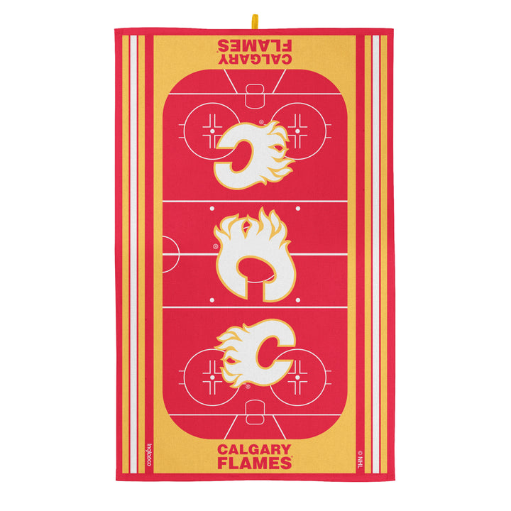 Flames Tea Towel & Pot Holder Set