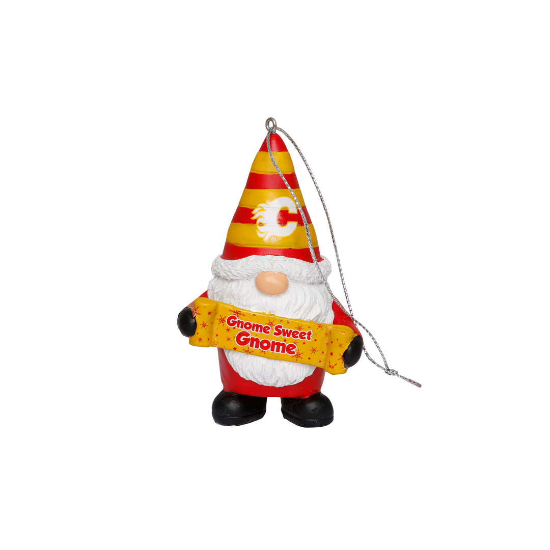 Flames Gnome Sweet Gnome Ornament