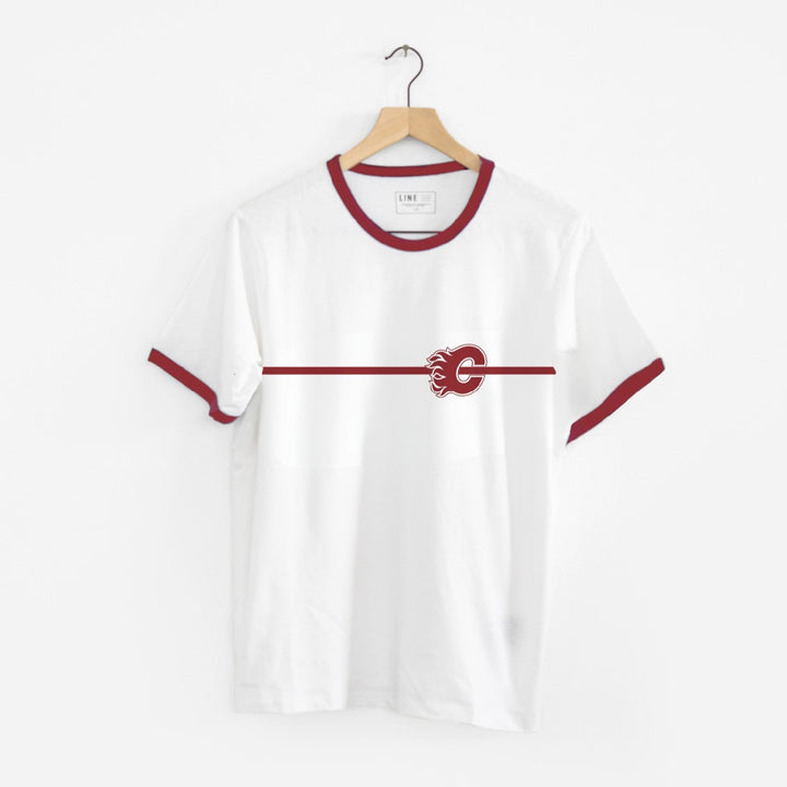 Flames Ladies Line Change Vintage T