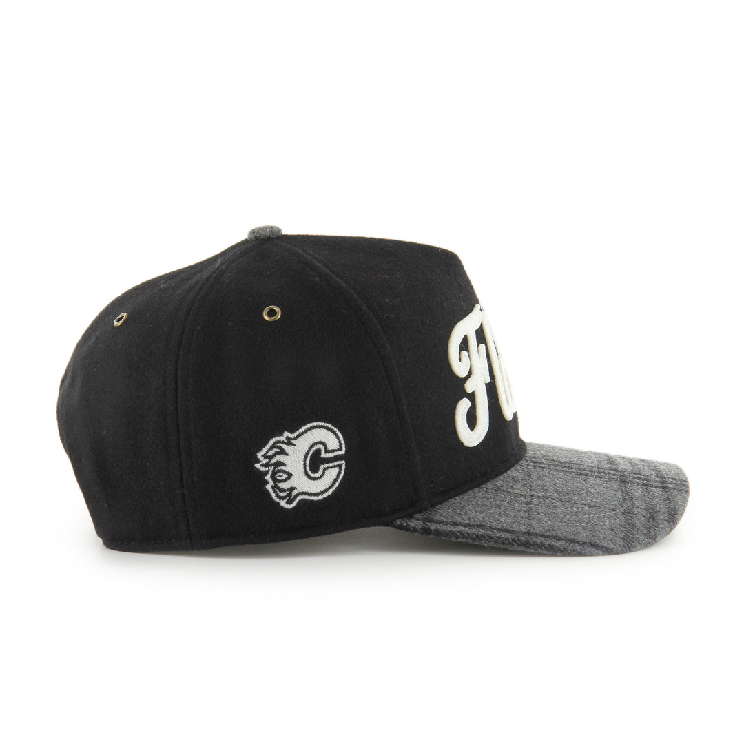 Flames '47 Windowpane Plaid Script Hitch Cap