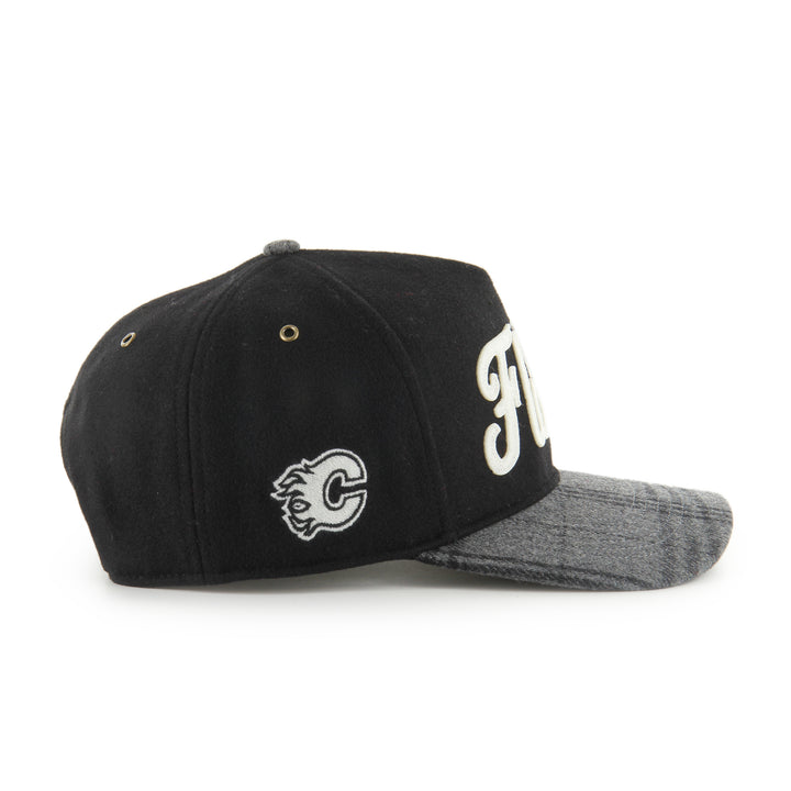 Flames '47 Windowpane Plaid Script Hitch Cap