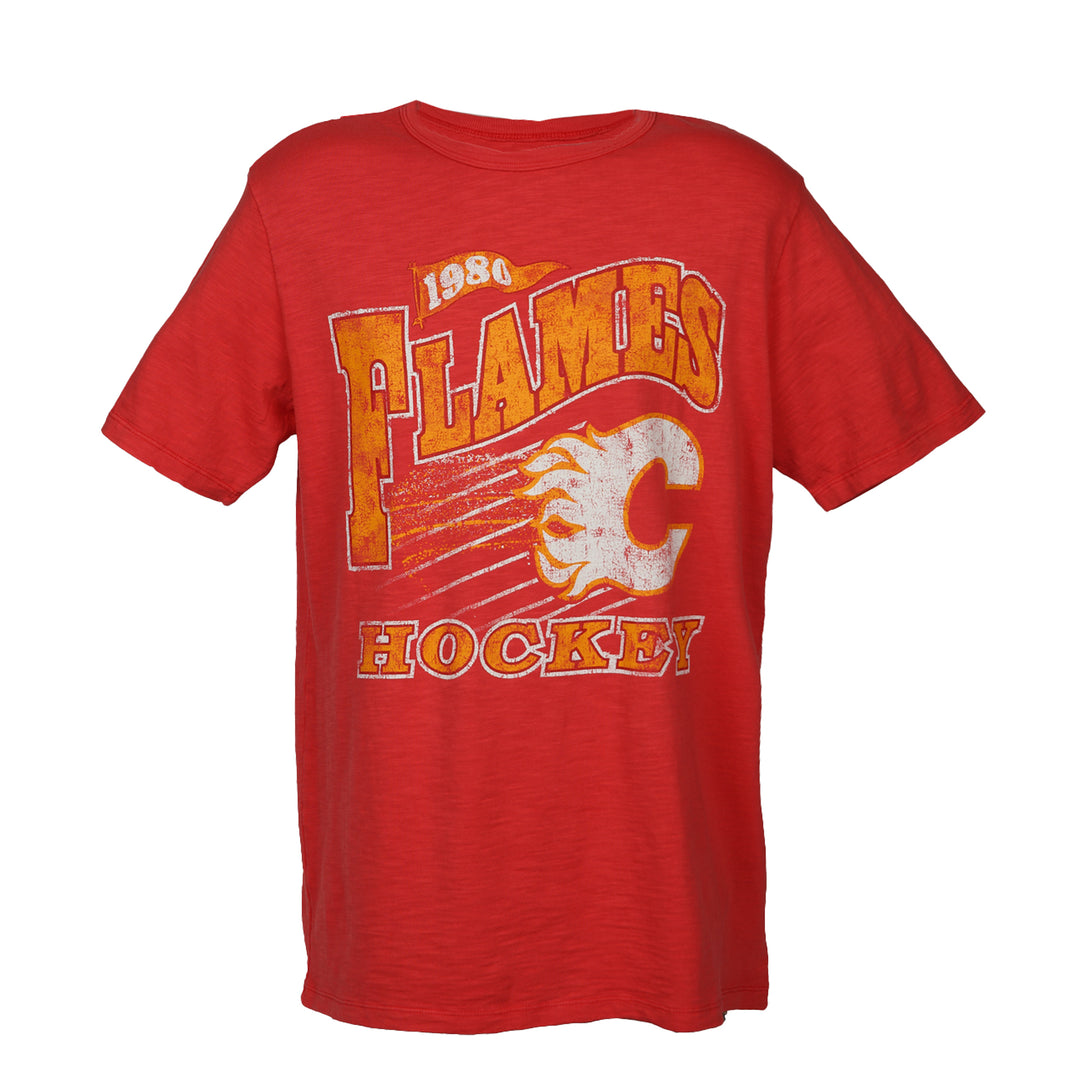 Flames '47 Game Worn Heavy Slub T