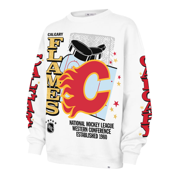 Flames Ladies '47 Thunderous Oversized Crew