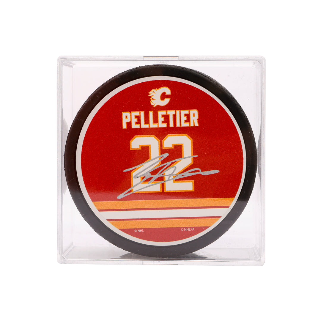 Flames NHLPA Pelletier #22 Puck