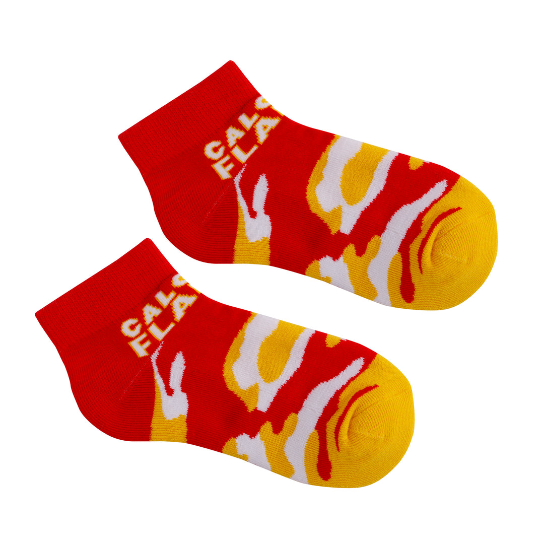 Flames Youth Camo Boom 3 Pack Socks