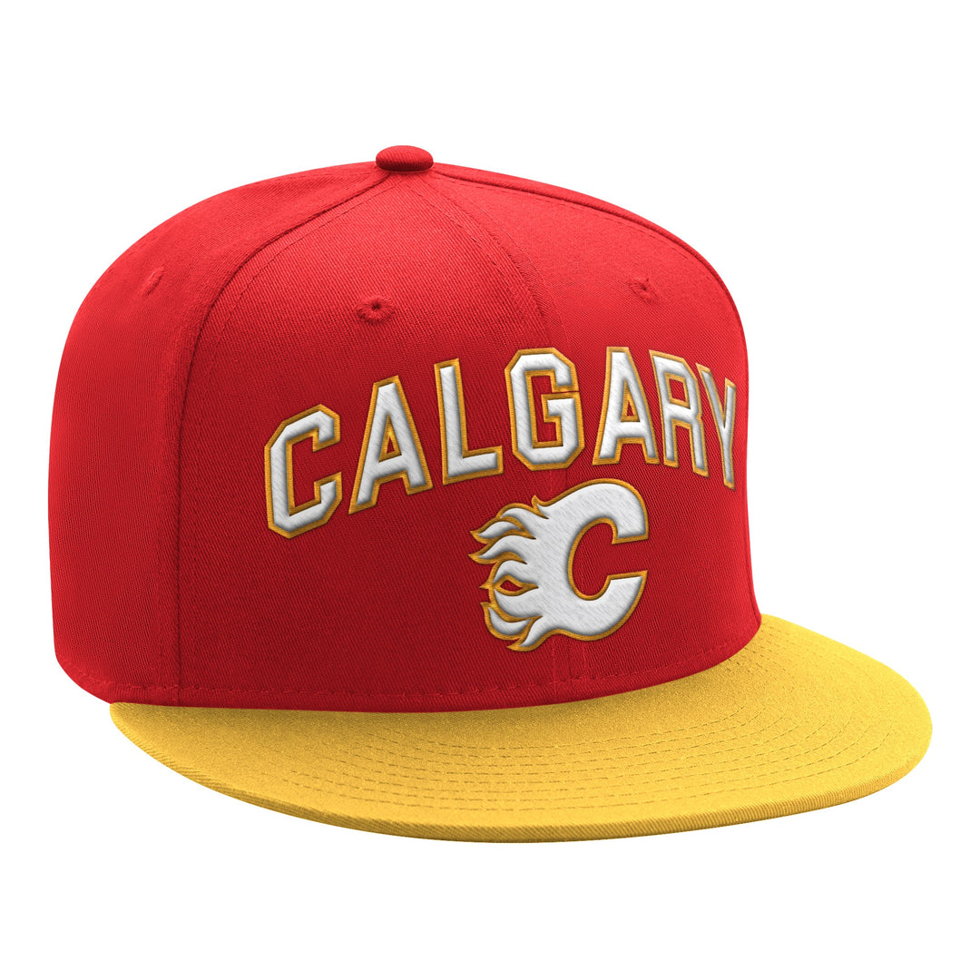 Flames Starter Cotton Snapback Cap