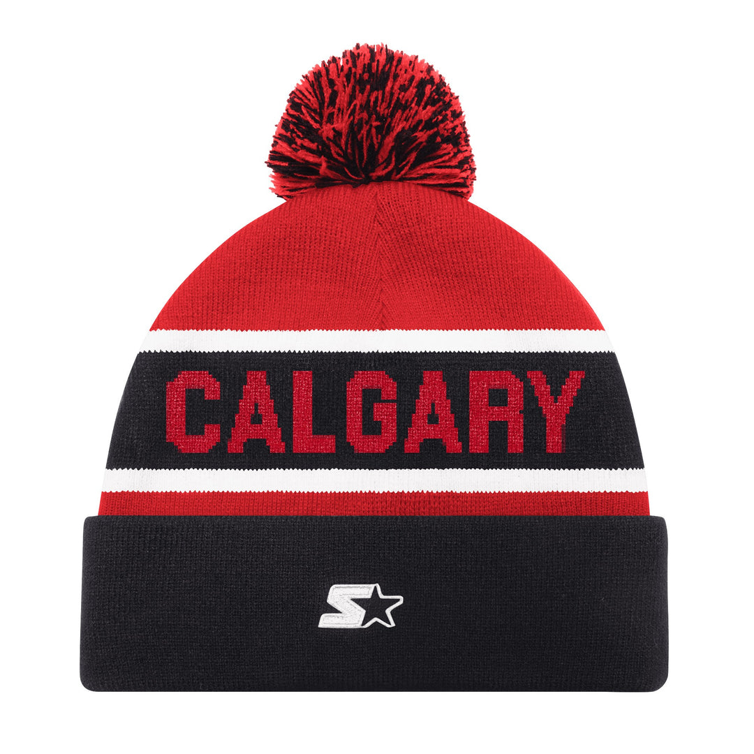 Flames Starter Pom Beanie