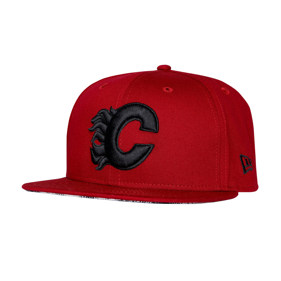 Flames New Era Wine Fall Frenzy 9Fifty Cap
