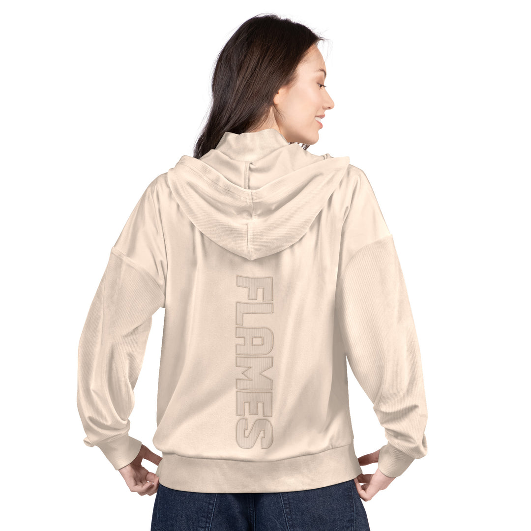 Flames Ladies GIII Rookie Fullzip Hoodie