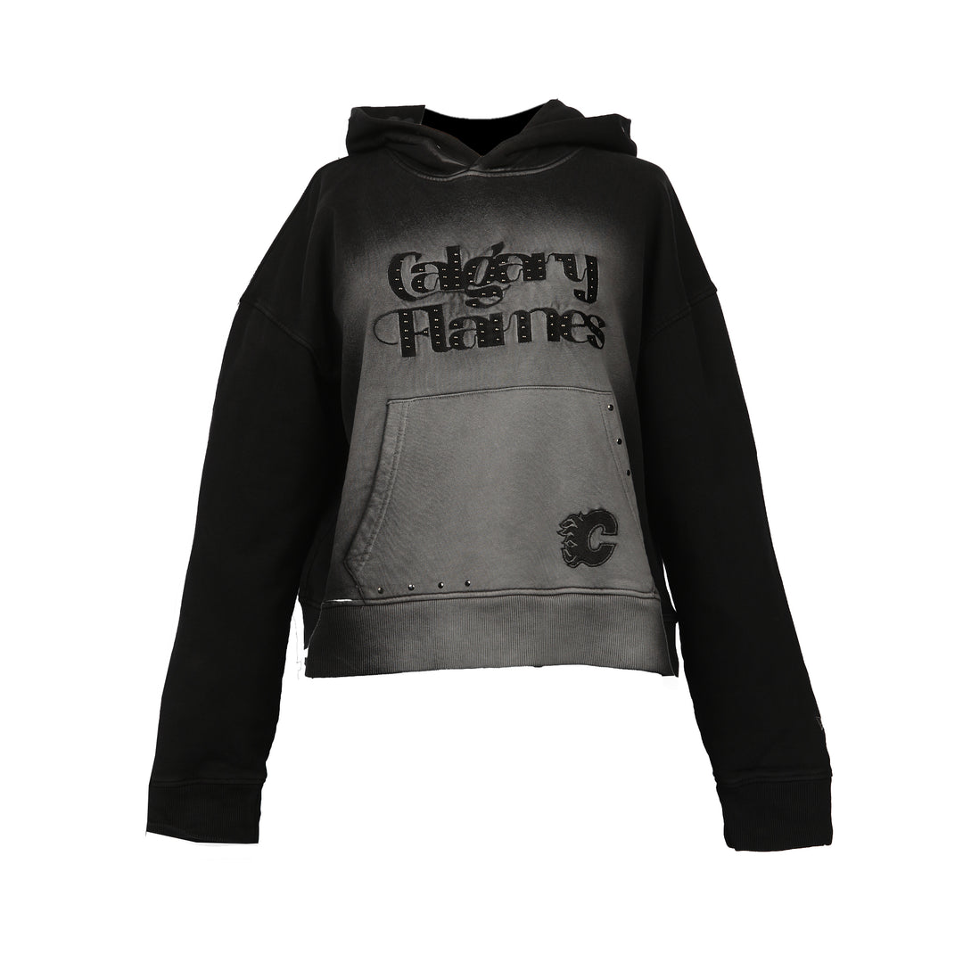 Flames Ladies New Era Metal Stud PO Hood