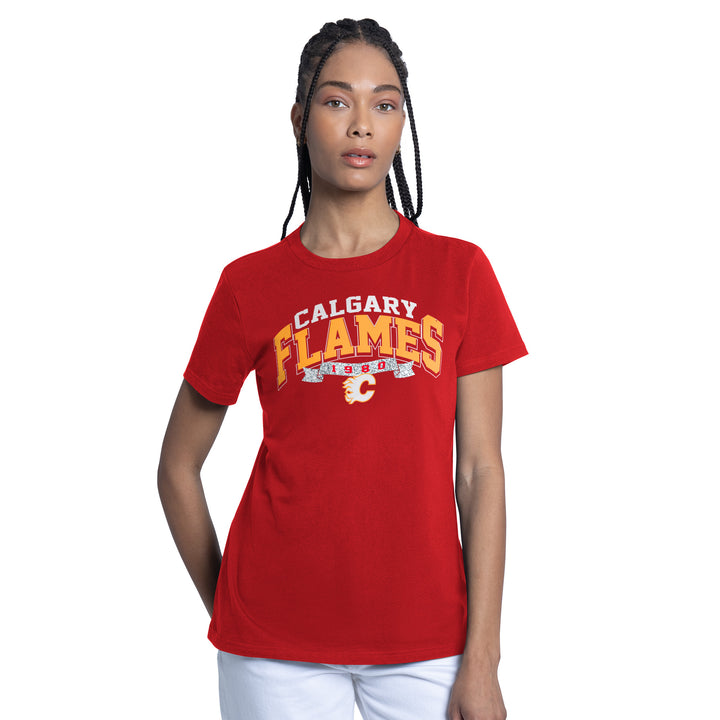 Flames Ladies Goal Crew T