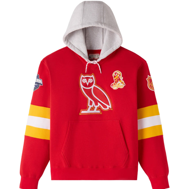 Flames OVO x NHL Pullover Hood