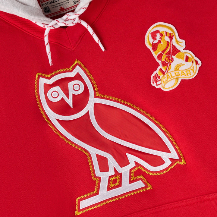 Flames OVO x NHL Pullover Hood