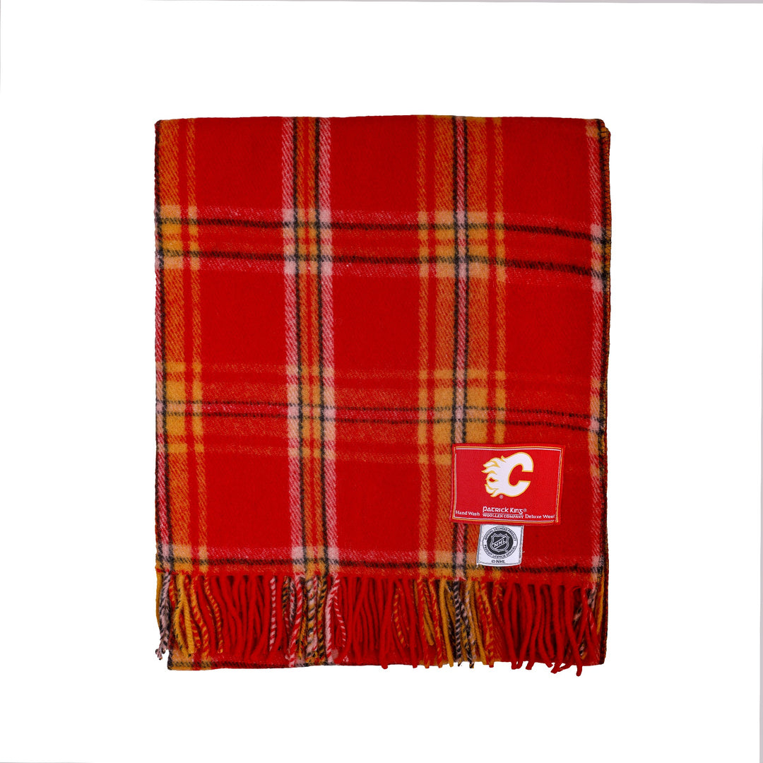 Flames Merino Wool Knee Blanket