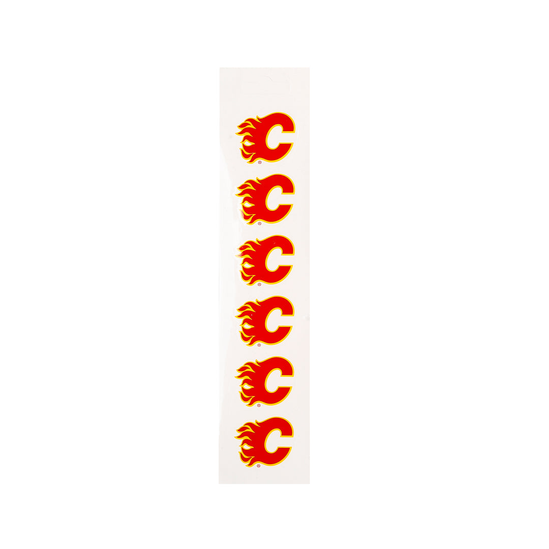 Flames C Logo Sticker Sheet